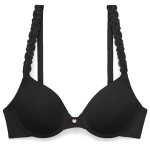 NWOT Natori Pure Luxe Custom Coverage Contour Underwire Bra 32DD